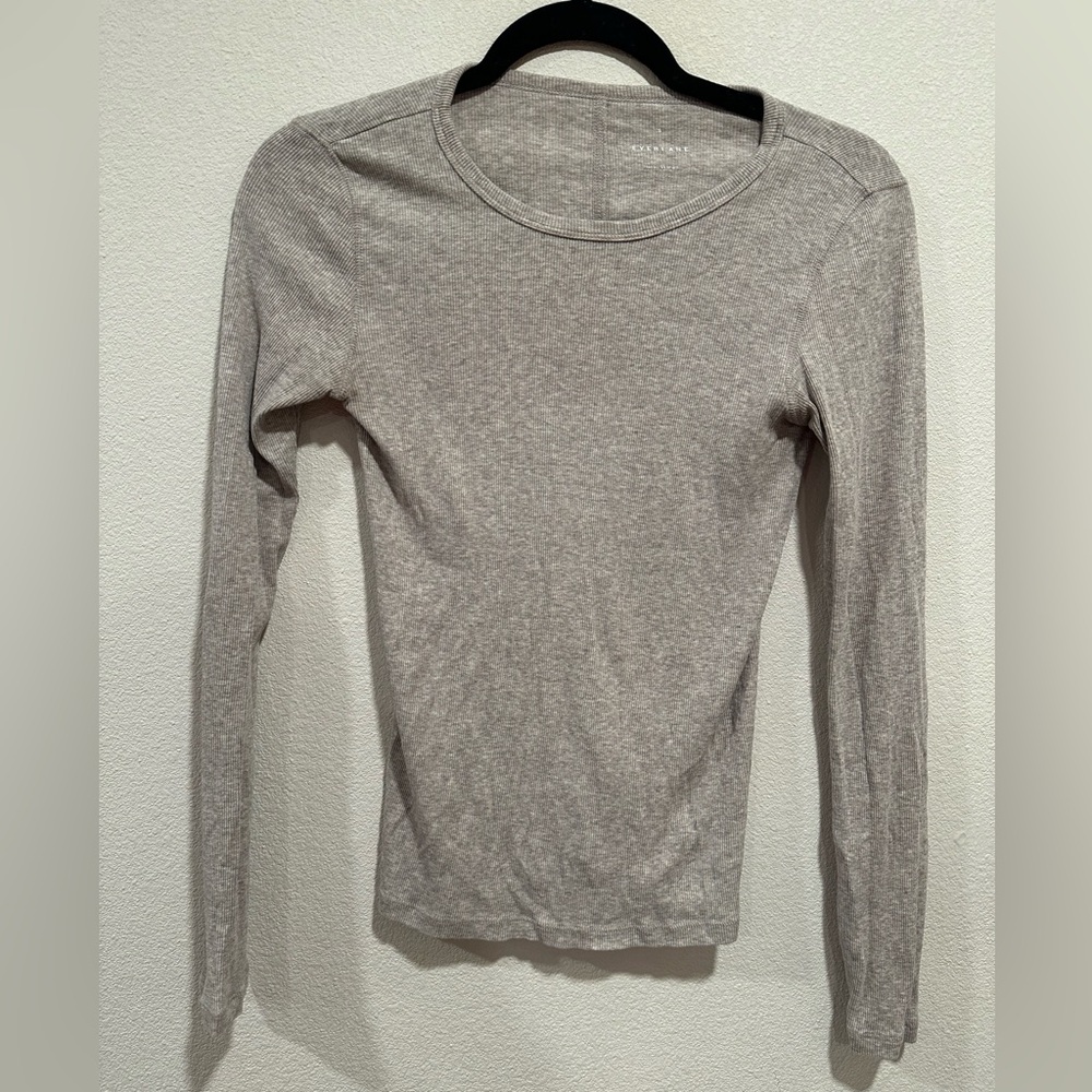 Everlane The Luxe Rib Long Sleeve - Picture 6 of 12